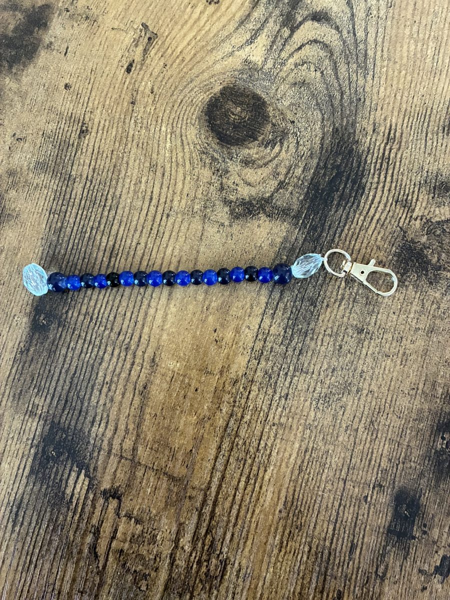 Midnight Blue Keychain