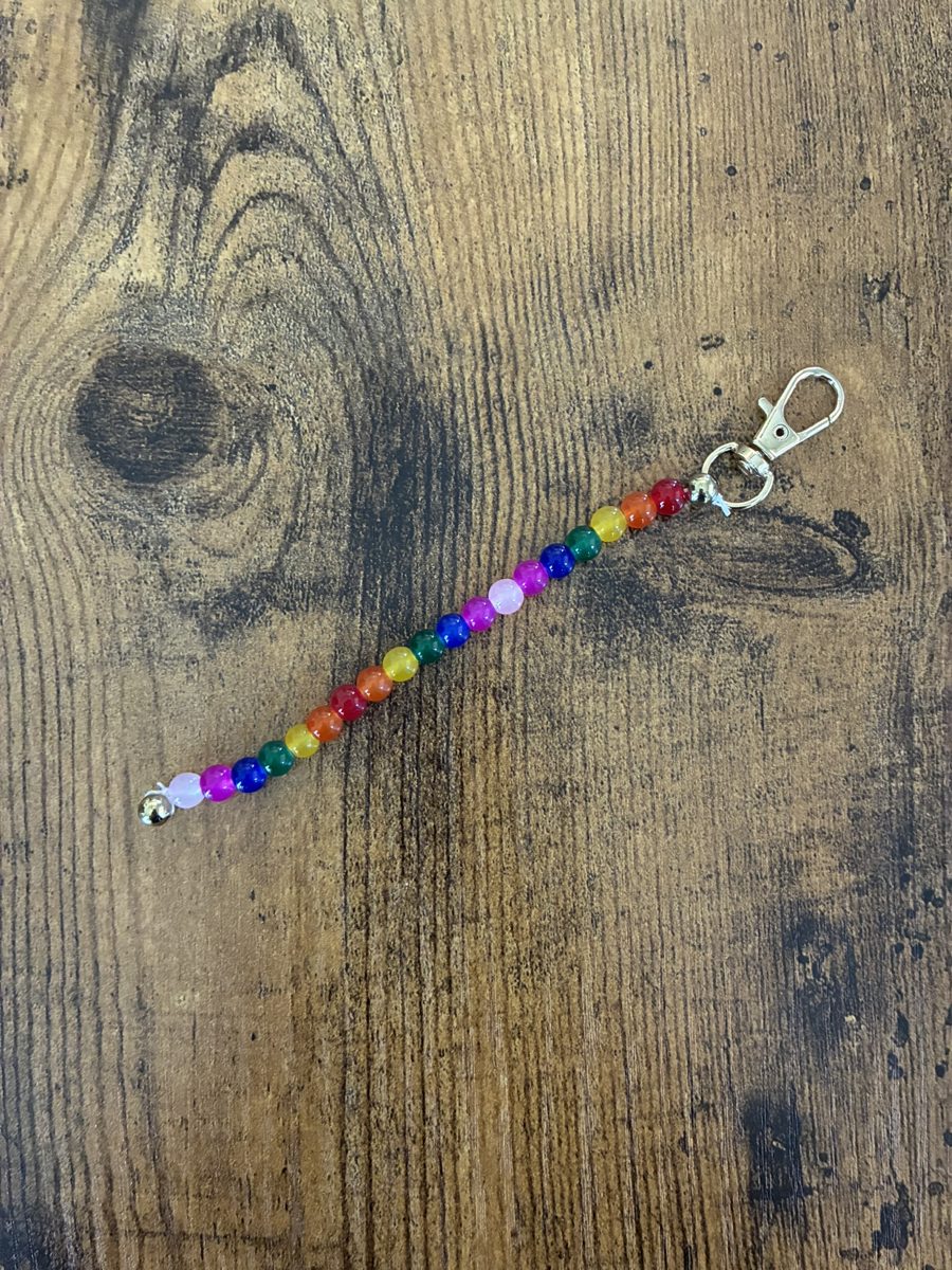 Rainbow Pop Keychain